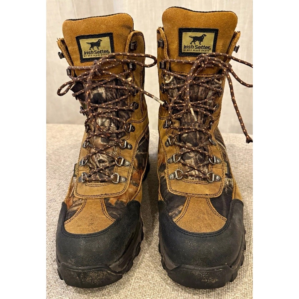 Irish Setter Red Wing 1893 Men's Hunting Boots 10.5 EE Wide 800g Camo Insulated